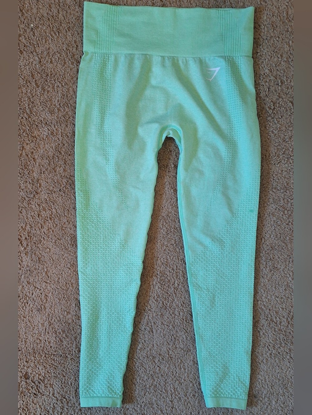 Gymshark Mint Green Seamless Leggings